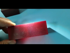 Çevre yöntemine göre optik için rubin safir çubuk