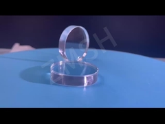 Safir Optik Pencere Al2O3 Tek Kristal Pencere Daire Pencere Yüksek Sertlik Saflık Şeffaf