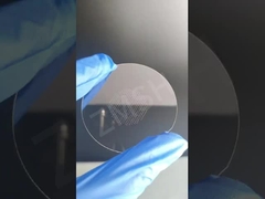 2 inç safira vafeleri C ekseni açılı Al2O3 Monokristalin 9.0 sertliği