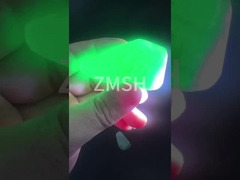 Laboratuvar Ortamında Yetiştirilmiş Fantezi Renkli Yeşil Safir Kaba