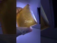 Sentetik Renkli Safir Kaba Taşlar Kanarya Sarısı/Toprak Sarısı/LV Rengi