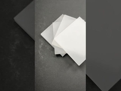 Safir Kare Plaka Tek Kristal Al₂O₃ Çap 5.5 mm Kalınlık 6.04 mm