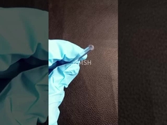 Optik enstrümanlar için özel safir borular yarı cilalı Al2O3 tek kristal