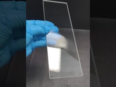 Özel Sapphire Optik Pencere 222mm × 74mm × 4mm Kızılötesi Pencereler için Giyim Direnci