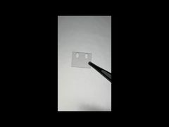 Özelleştirilmiş Kare Safir Optik Pencere ve Delik