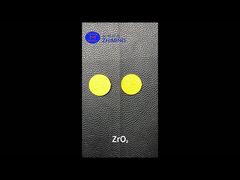 Özel Zirkonya (ZrO₂) Seramik Kalıplar Hassas Lazer Kazıma ve İşaretleme ile