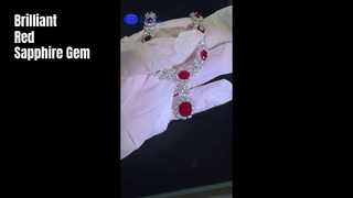 Laboratuvarda Oluşturulan Güvercin Kanı Kırmızı Safir