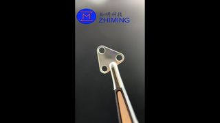 Yüksek Hassasiyetli Açık Delikli Özel Safir Üçgen Bileşen