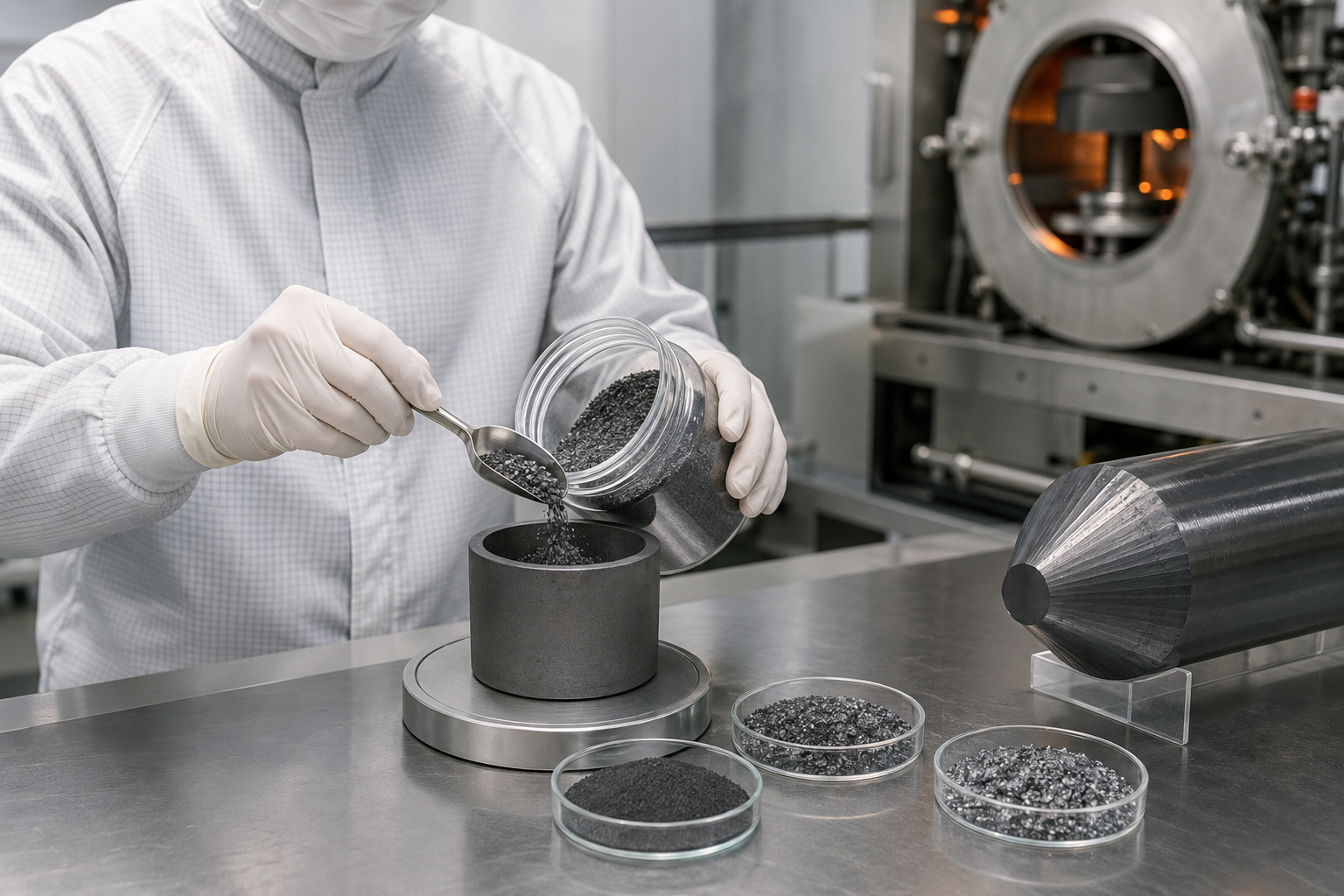 Son şirket blogları hakkında High-Purity SiC Powder for Crystal Growth: Purity Levels, Particle Size, Impurity Control and PVT Yield