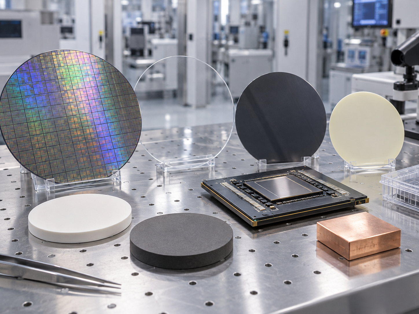 Son şirket blogları hakkında AI Is Pushing Semiconductors Into a New Materials Era: SOI, Glass, SiC, GaN and Advanced Thermal Materials