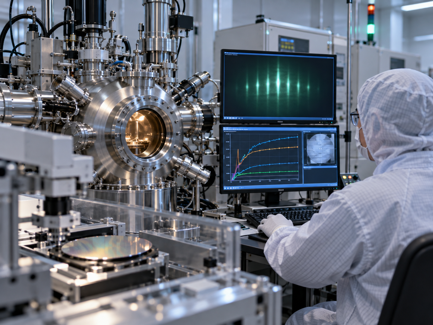 Son şirket blogları hakkında AI-Controlled GaN Epitaxy: How RHEED Data, MBE Process Control and Autonomous Growth Improve Epi-Wafer Uniformity and Yi