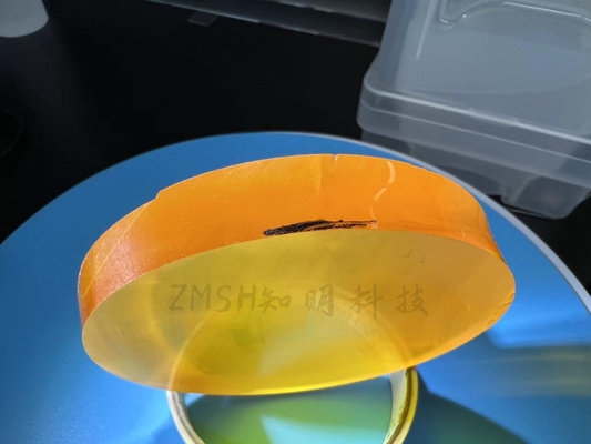 satın al Lazer Çubuklar İçin Özel Boyutlu Lazer Optik Sarı Safir Kristal Çevrimiçi üretim