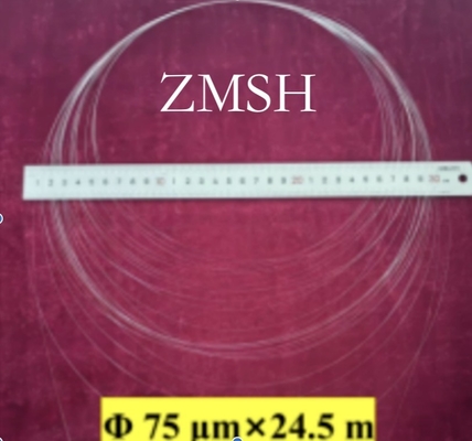 satın al Sapphire Fiber 75um 100um Yüksek Kasılma Yüksek Güçlü Lazer Geniş Dalga Boyutu Optik İletişim Çevrimiçi üretim