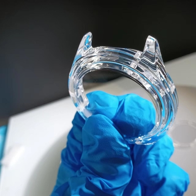 satın al Açık Şeffaf Safira Tek Kristal Malzemeler Saat Kulesi için Arka Cam Taç Çevrimiçi üretim