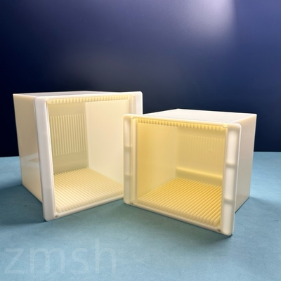 satın al 5 inç 6 inç 125x125mm 150x150mm Kare Wafer Kaseti Kutusu 25pc Polipropilen (PP) Plastik Çevrimiçi üretim