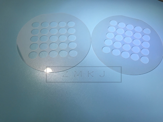 satın al Delik, Al2O3 Tek Kristal Cam ile Delme Safir Lens Optik Gofret Çevrimiçi üretim