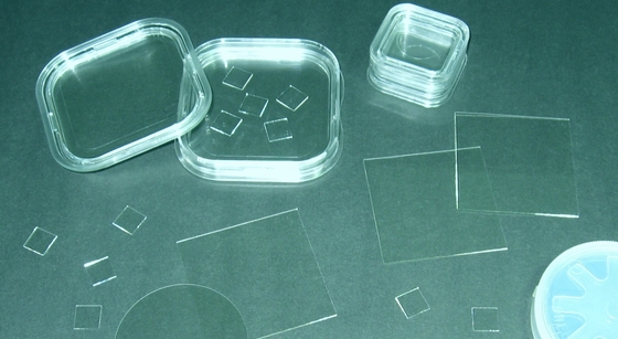 satın al Kare 10 X10 Mm Safir Gofret 0.5mm Kalınlık Al2O3 Tek Kristal Lens Çevrimiçi üretim