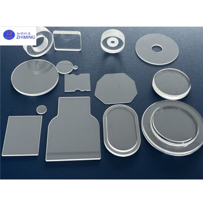 satın al Sapphire Pencere Kristal Cam Lens Substrate Al2O3 Özel Düzensiz Şekil Yüksek Işık İletişim Çevrimiçi üretim