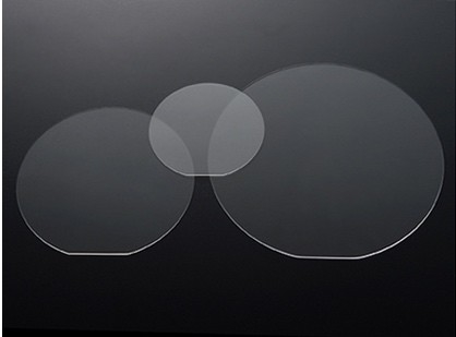 satın al Dia125mm Çift Taraflı Cilalı Safir Cam Lens Al2O3 Tek Kristal Yüzey Çevrimiçi üretim