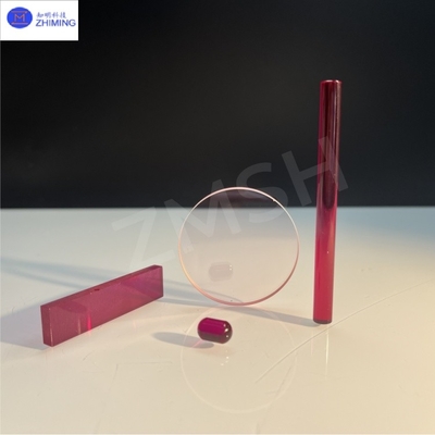 satın al Rubin Çubukları / Cam Topu / Optik Pencere / Prisma Rubin Optik Element Lazer Çubukları Titanyum Sapphire Lazer Kristal Çevrimiçi üretim