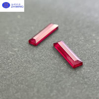 satın al Kırmızı Sapfir Kristal İş Parçası Bileşen Sertliği 9 Mohs Çizik Karşıtı Çevrimiçi üretim