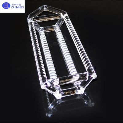 satın al Kuvars gemileri Erimiş Silika Gemisi SiO2≥99.99% Yüzey Kabalığı Ra≤0.1μm Wafer taşıyıcısı Çevrimiçi üretim