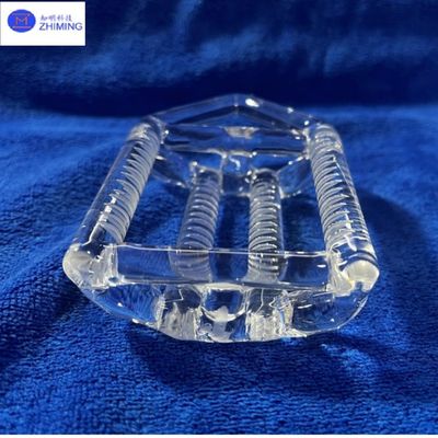 satın al Şeffaf Kuvars Kristal Tekne Erimiş Silika Cam Tekrar Kullanılabilir Wafer Difüzyon Taşıyıcı Çevrimiçi üretim