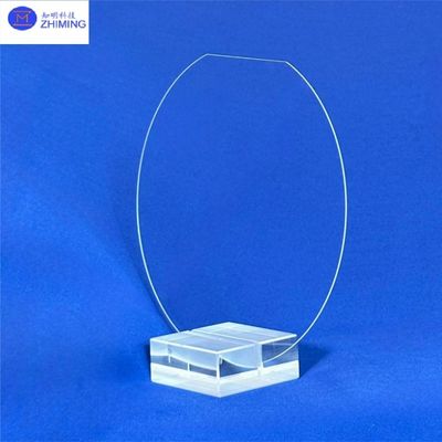 satın al ​​4 inç Kuvars Gofret Özel Kalınlık Aralığı 0,5 mm - 1,5 mm Ra ≤ 0,5 nm​​ Çevrimiçi üretim