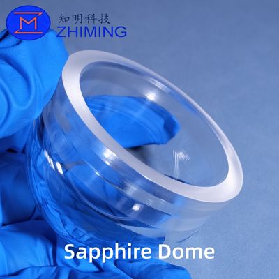 satın al Custom Sapphire Dome for Optical Applications – High-Precision, Durable & Clear Çevrimiçi üretim
