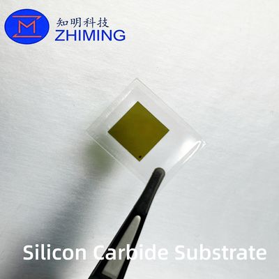 satın al 4H-N Type SiC Substrate 10x10mm Wafer for Power Electronics Çevrimiçi üretim