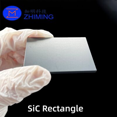 satın al Silicon Carbide Rectangle Substrate SiC Chip for Advanced Electronics Çevrimiçi üretim