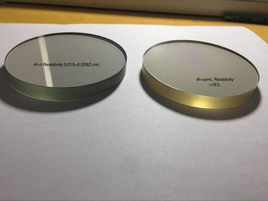 satın al Sertlik 9.2 ile katkısız şeffaf silikon karbür sic kristal Optik Lens Çevrimiçi üretim