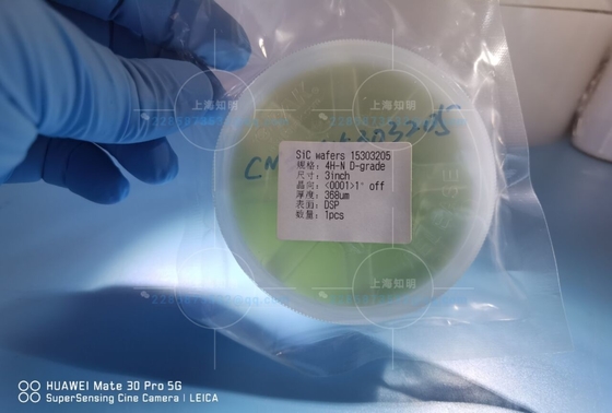 satın al 3 inç 4 inç 2 inç 0,35 mm DSP yüzey 4h-N Silisyum Karbür Sic Wafers Çevrimiçi üretim