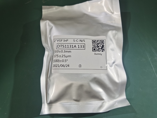 satın al Yarı Yalıtımlı 2 İnç 50mm N Tipi Kukla InP İndiyum Fosfit Gofret Çevrimiçi üretim
