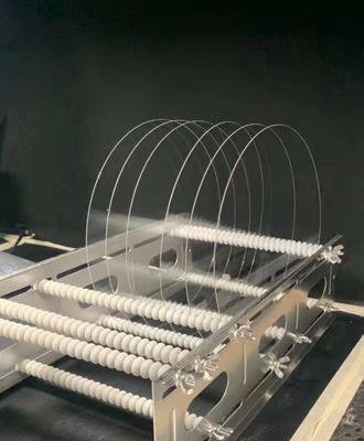 8 inç 0.725 Dia100mm C Düzlem Tek Kristal Safir Gofret 1300mm 1500mm Kalınlık