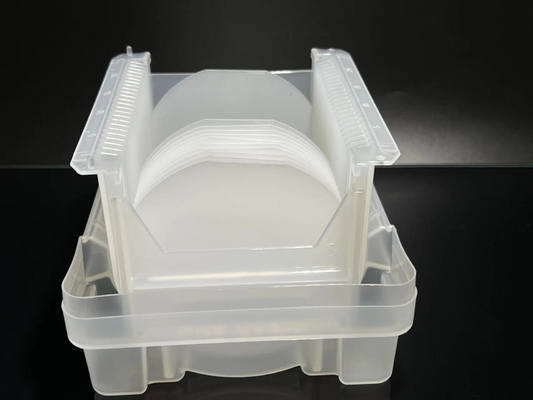 Al2O3 99.999% Tek Kristal 4 Inch SSP/DSP Dia100mm A-Plane Sapphire Wafer Substratlar