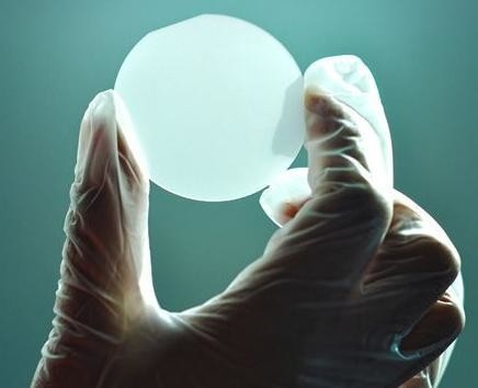 A Düzlem Tek Kristal Safir Wafer Dia 100mm 2inch
