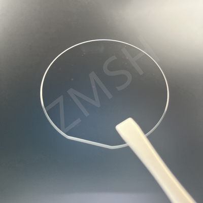 2 inç Sapphire Wafer Al2O3 Monokristal Diyası 50.80mm Kalınlığı 430um BOW <10 A düzleminde