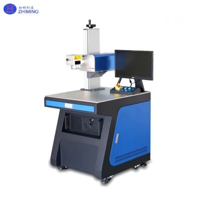 UV Lazer İşaretleme Makinesi 355nm Dalga Uzunluğu 3W-20W Lazer Gücü ±0.01mm konumlandırma doğruluğu