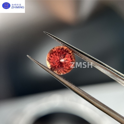 Laboratuvarda Yetiştirilen Padparadscha Sapphire Mücevher ve Lüks Eşyalar İçin