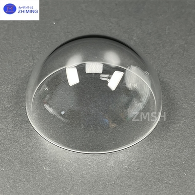 Özel Monocrystalline Sapphire Optik Kubbe Sapphire Koruyucu Pencere