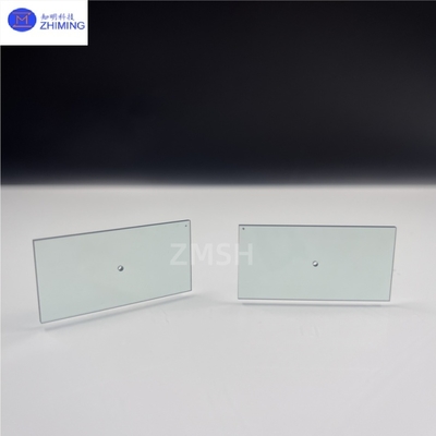 Özel Kare Optik Pencereler Yeşil Moissanite SiC Kristal Yüksek Sertlik