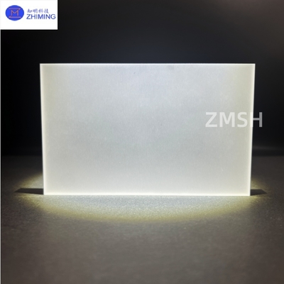 Sapphire Blank 118mm × 74mm × 8mm Yüksek Sertlik Kızılötesi Pencereler için