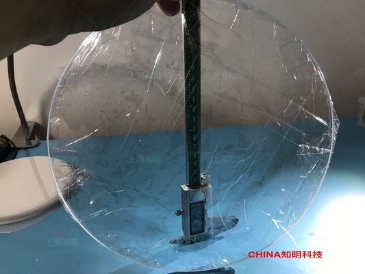 Yarı İletken Taşıyıcı için 8 inç Dia100mm 0001 Safir Gofret 1sp Veya 2sp