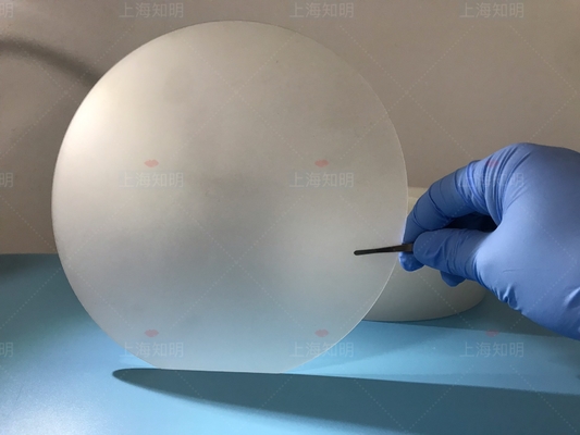 Al2O3 Tek Kristal Safir Gofret A Düzlem 6 inç 150 mm